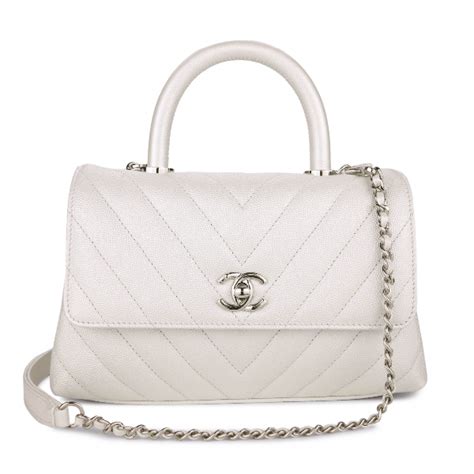 chanel white bag 2015|Chanel pre owned bags.